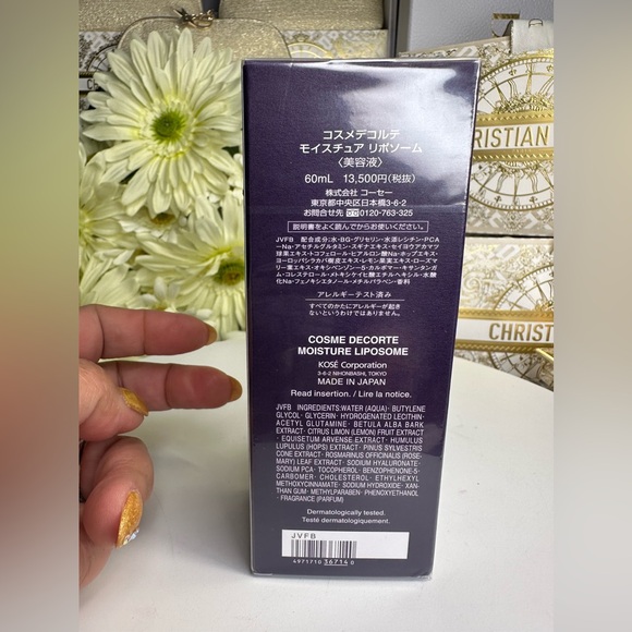 DECORTE hydration boosting serum new in box sealed new sealed!(Mine is open) - Picture 3 of 5